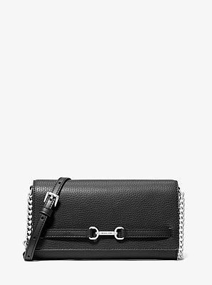 Bolso cruzado Carson grande transformable de cuero granulado