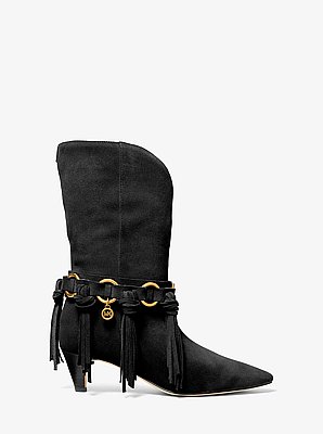 Daniela Fringe Suede Boot