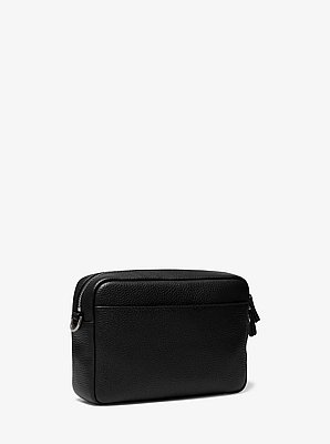 Hudson Pebbled Leather Crossbody Bag