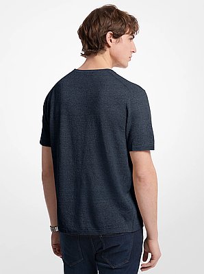 Linen and Cotton T-Shirt