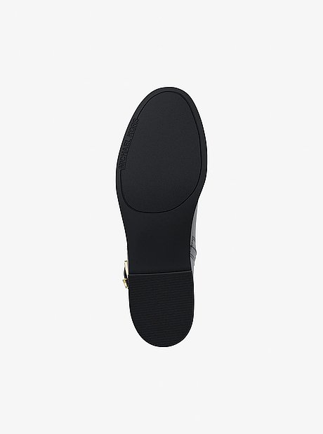 Stiefel Rachel mit Besatz aus Signature-Logostoff