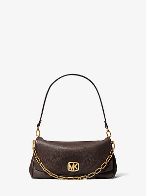Bryant Large Textured Leather Convertible Shoulder Bag