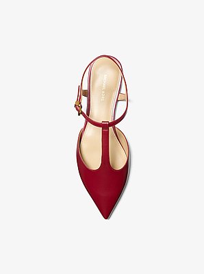 Cherie Flex Leather Flat