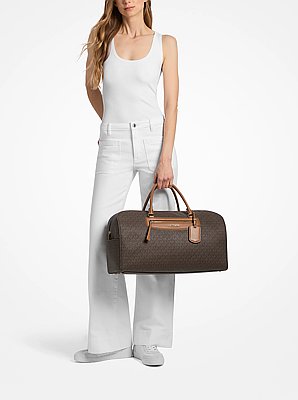 Jet Set Travel Extra-Large Signature Logo Weekender Bag