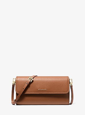 Jet Set Small Pebbled Leather Smartphone Crossbody Bag