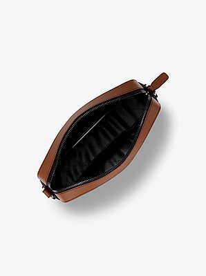 Crossbodytas Jet Set van getrommeld leer
