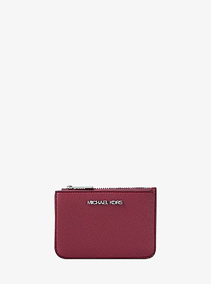 Jet Set Saffiano Leather Coin Purse