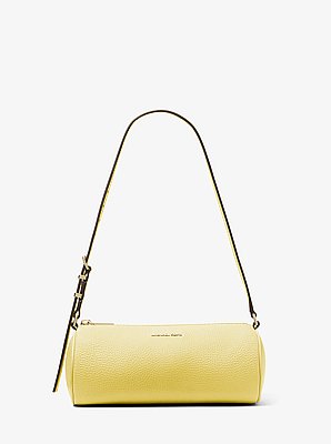 Izzy Small Pebbled Leather Barrel Pochette