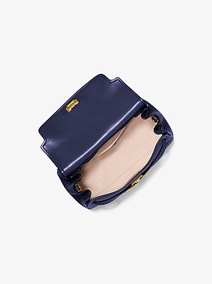 Hamilton Extra-Small Textured Leather Soft Crossbody Bag