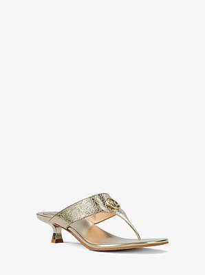 Anneka Metallic Thong Sandal
