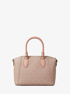 Henkeltasche Sienna Small mit Signature-Logomuster