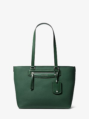 Bolso tote Jet Set Travel mediano de piel granulada