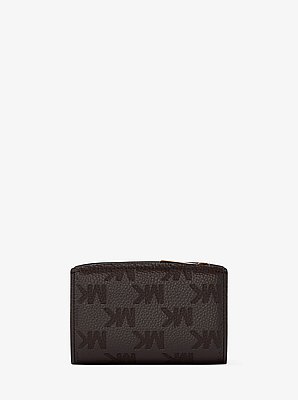 Bryant Medium Logo Embossed Leather Wallet