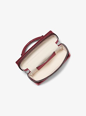 Jana Extra-Small Crocodile Embossed Leather Crossbody Bag