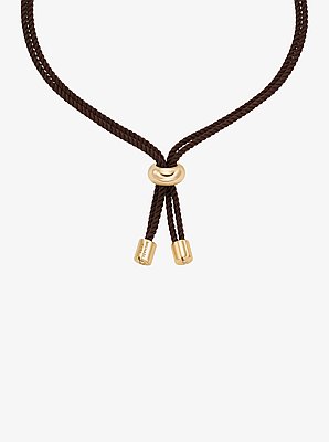 Horsebit Corded Slider Bracelet
