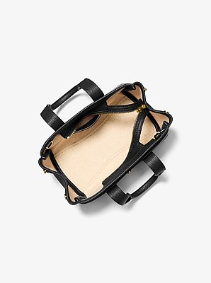 Romee Extra-Small Pebbled Leather Crossbody Bag