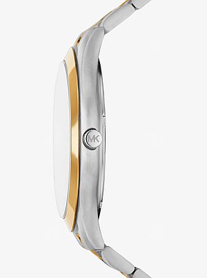 Oversized Aspyn Two-Tone Watch