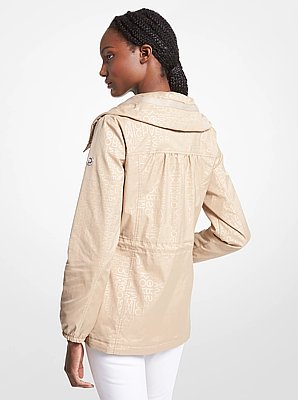 Logo Print Woven Anorak
