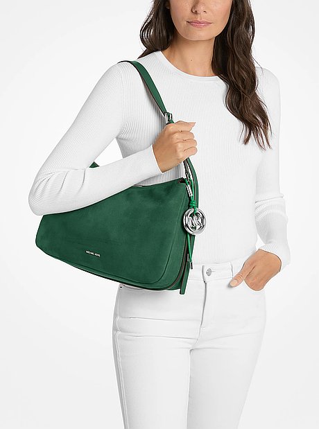 Nolita Medium Nubuck Shoulder Bag