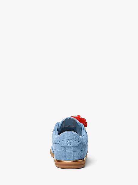 Nolan Embellished Suede Sneaker
