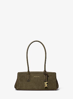 Laila Small Suede Shoulder Bag