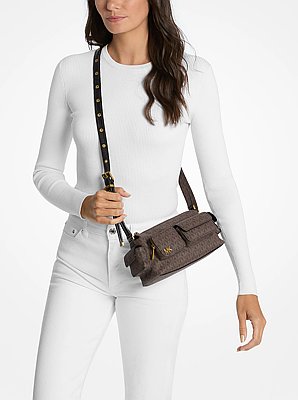 Dakota Small Signature Logo Shoulder Bag