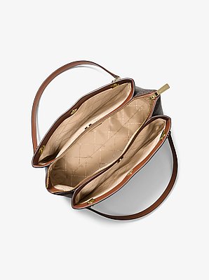 Soho Medium Signature Logo Tote Bag