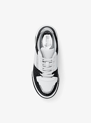 Lexi Mixed-Media Sneaker