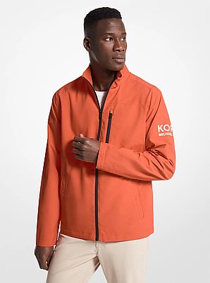 Chamarra de golf tejida
