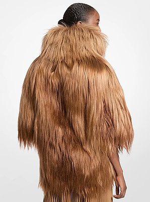Long Haired Shearling Popover