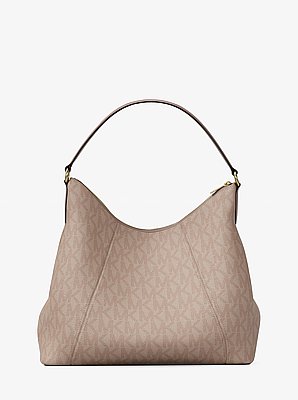 Grand sac port&eacute; &eacute;paule convertible Sienna &agrave; logo Signature