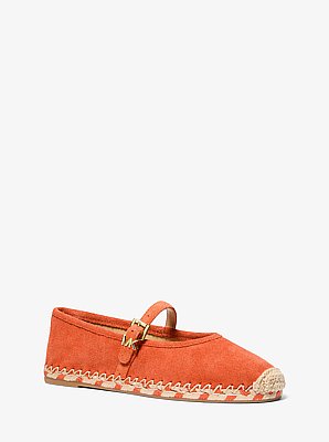 Espadrille Lynn aus Wildleder im Ballerina-Stil