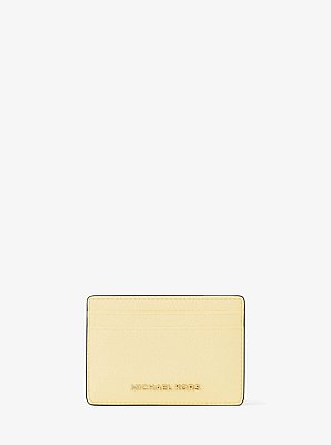 Pebbled Leather Card Case