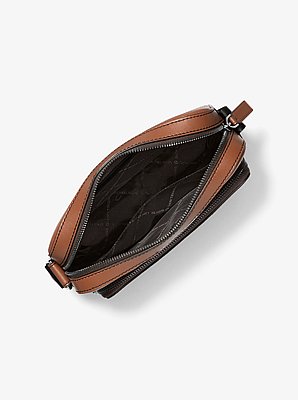Bandolera utilitaria Cooper de cuero granulado