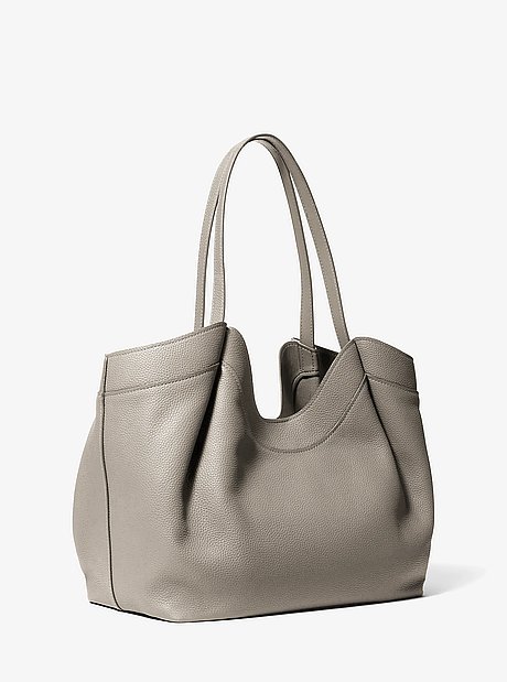 Bolso tote Nolita grande de piel granulada