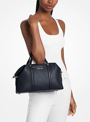 Beck Medium Leather Satchel