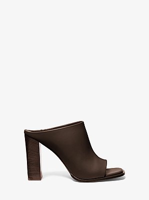 Natasha Leather Mule