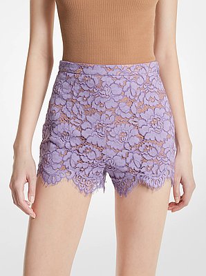 Floral Lace Shorts