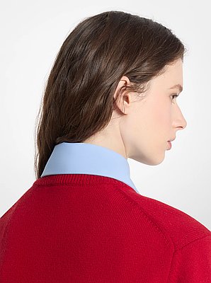 Cotton Poplin Dickey