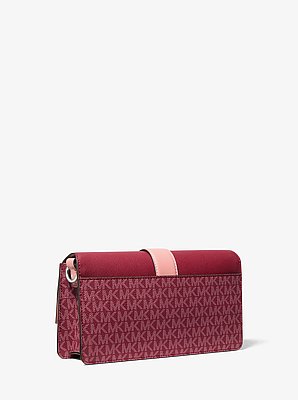 Greenwich Medium Signature Logo Convertible Shoulder Bag