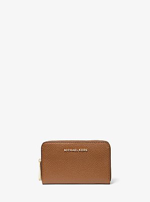 Cartera peque&ntilde;a de piel granulada