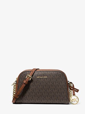 Ashton Extra-Small Signature Logo Camera Crossbody Bag