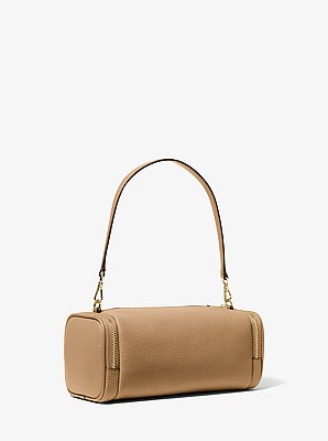 Bandolera Jet Set Travel peque&ntilde;a convertible de piel granulada