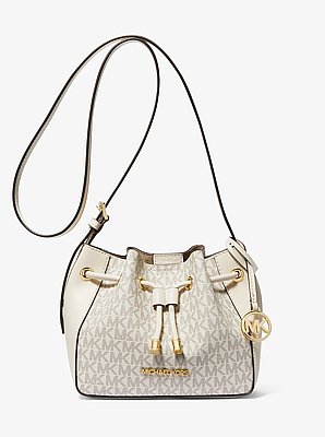 Phoebe Small Logo Bucket Bag