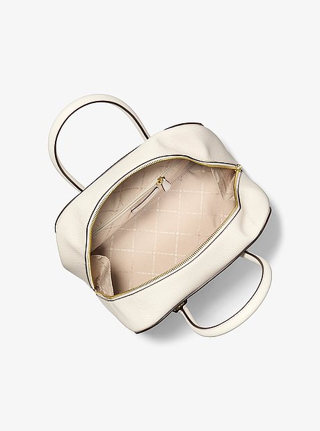 Ashton Medium Signature Logo Satchel