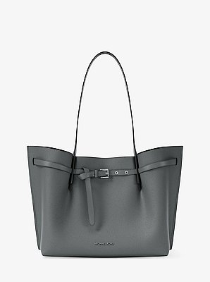 Emilia Large Pebbled Leather Tote Bag