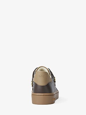 Scotty Embellished Leather Sneaker
