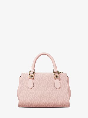 Marilyn Small Signature Logo Messenger Bag