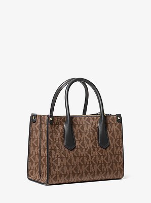 Geantă satchel Maple de mici dimensiuni cu logo distinctiv