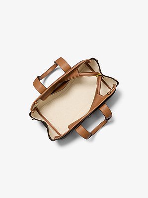 Romee Small Signature Logo Satchel